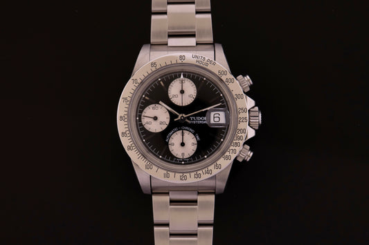 Tudor 79180 Big Block reverse Panda Fullset 1995 Rolex Gehäuse