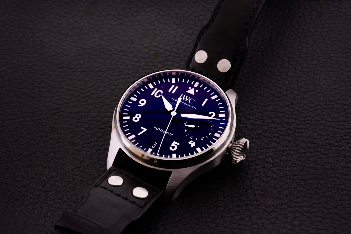 IWC Grosse Fliegeruhr Schwarz 46mm 2025 IW501001, 7-Tage Big Pilot
