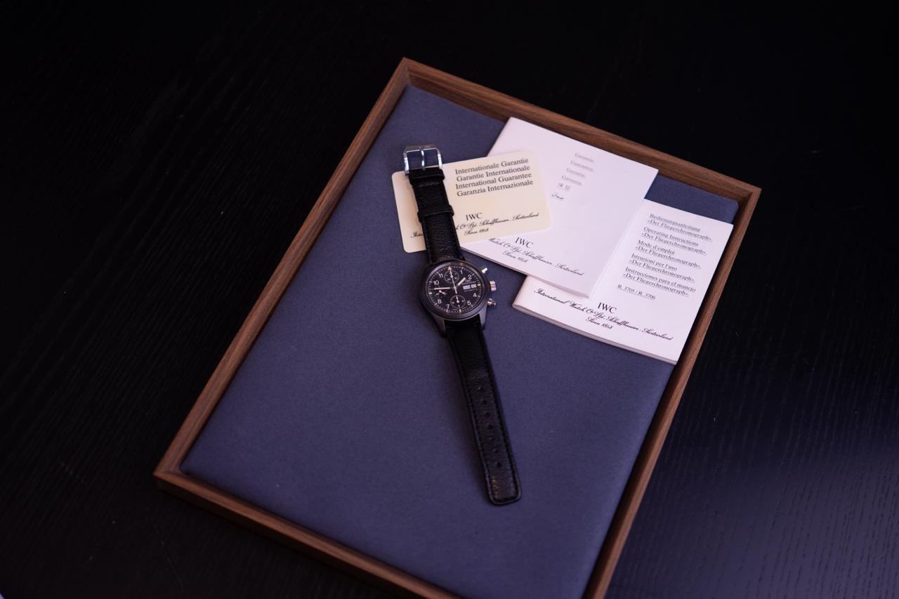IWC «Black Flieger» Keramik Chronograph 1995 IW3705