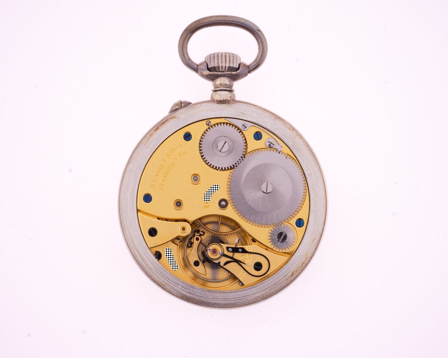 Lange VEB (A. Lange & Söhne) B-Uhr (Beobachtungsuhr) Silber