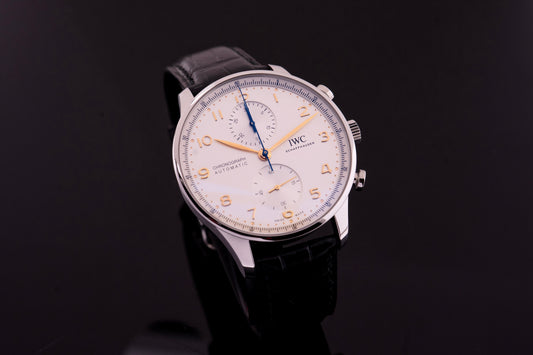 IWC Portugieser Chronograph IW371604, 2025, Garantie 11/2033