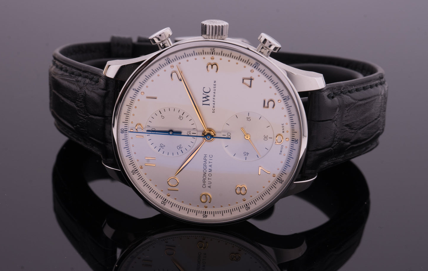 IWC Portugieser Chronograph IW371604, 2025, Garantie 11/2033