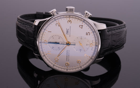 IWC Portugieser Chronograph IW371604, 2025, Garantie 11/2033