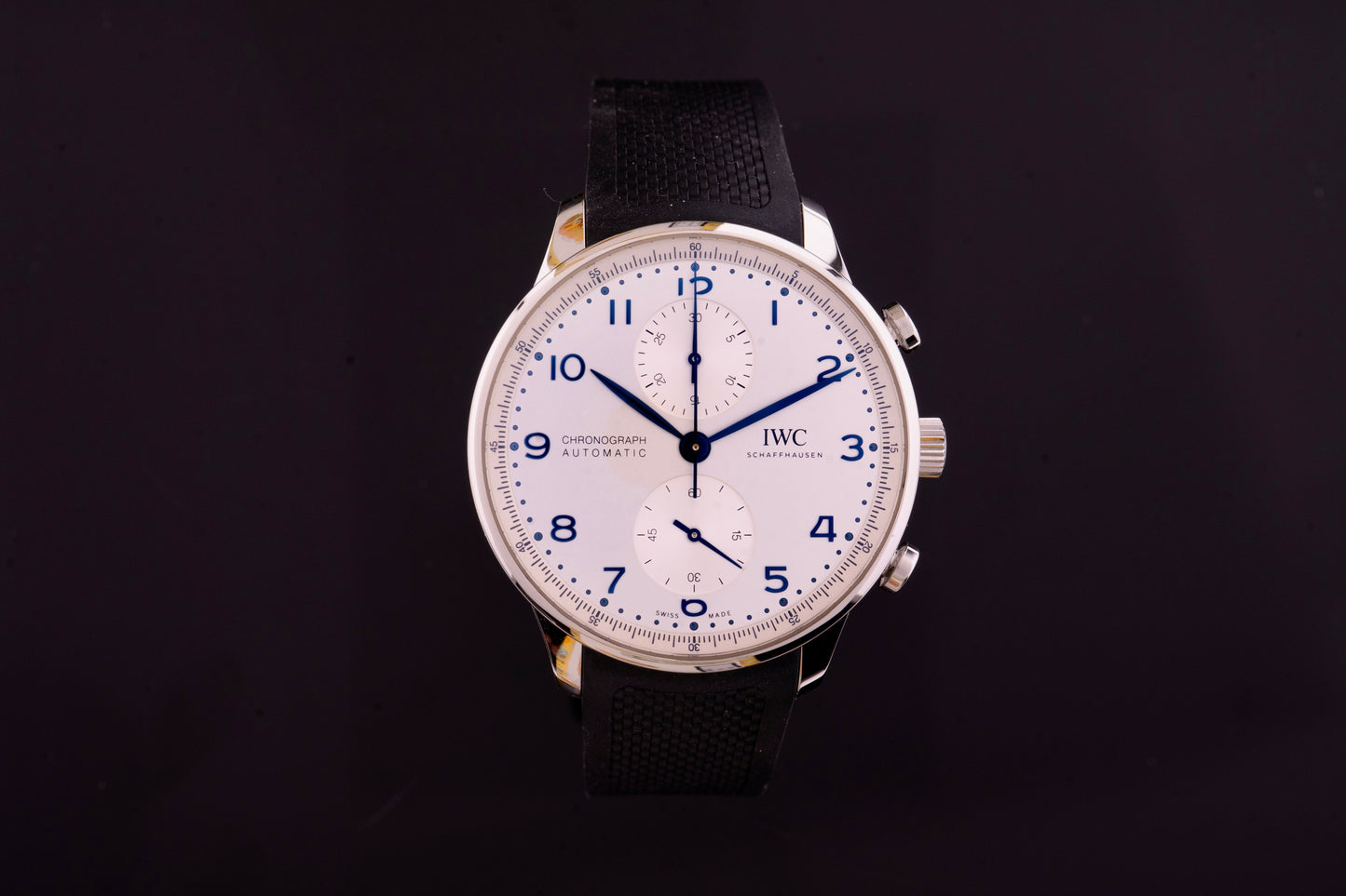IWC Portugieser Chronograph IW371605, ungetragen 2024, Garantie 10/2032