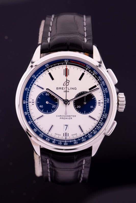 Breitling Premier B01 Chronograph 42mm Fullset 2019 wie neu, AB0118