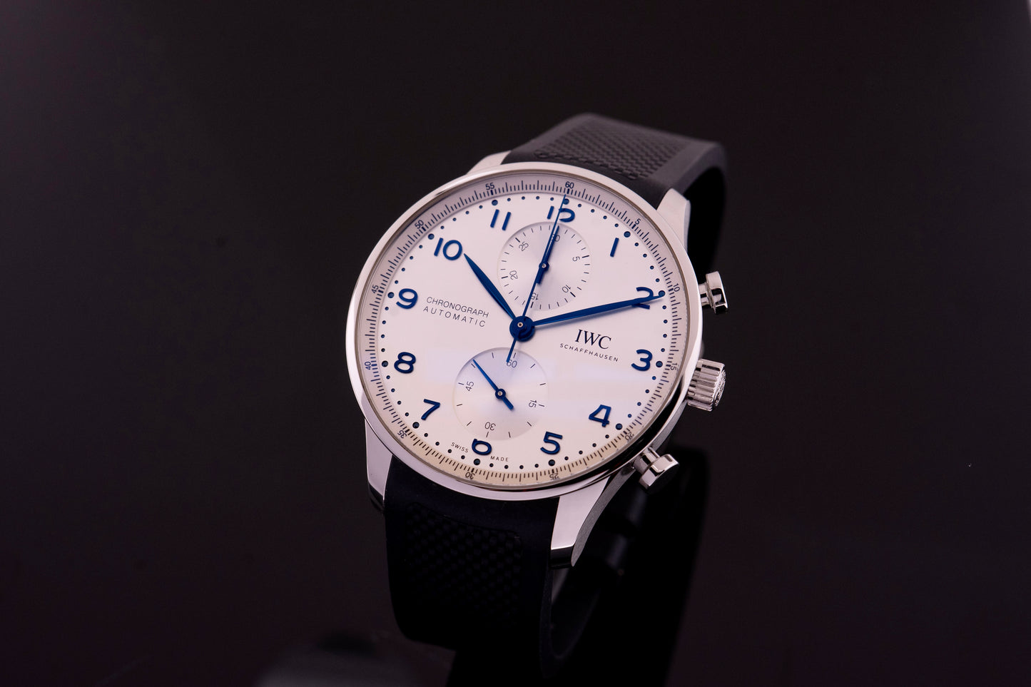 IWC Portugieser Chronograph IW371605, ungetragen 2024, Garantie 10/2032