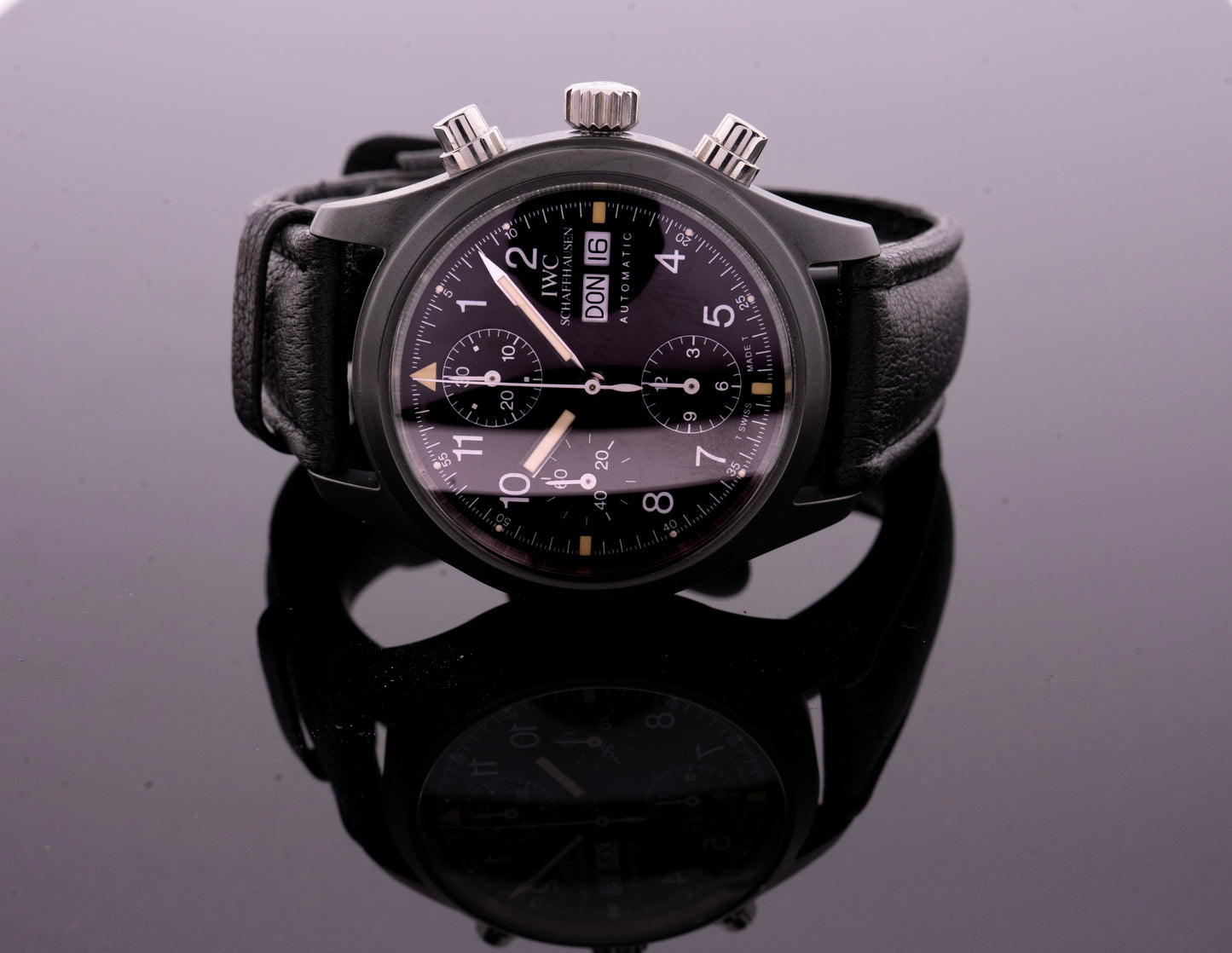 IWC «Black Flieger» Keramik Chronograph 1995 IW3705
