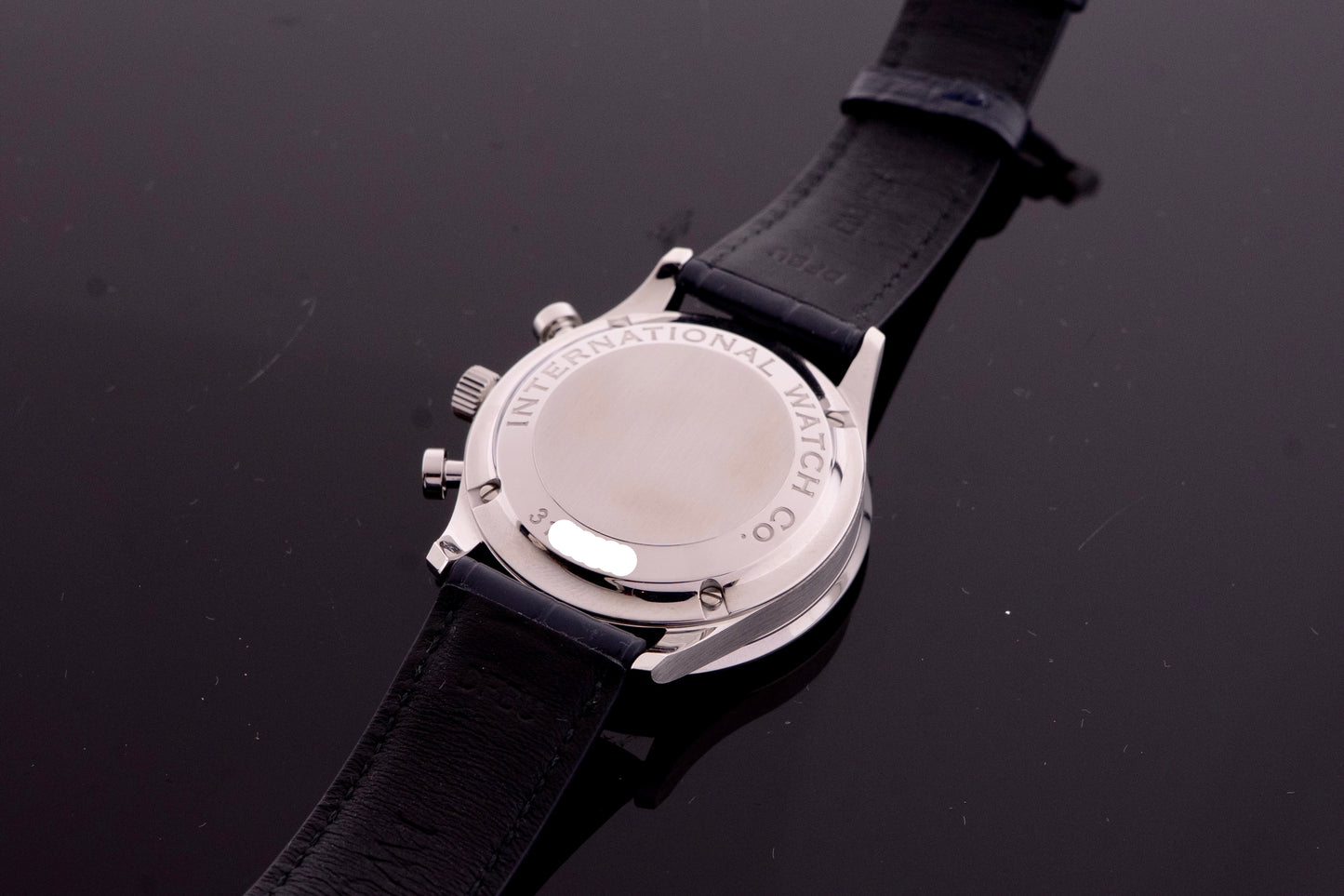 IWC Portugieser Chronograph, Blaue Zeiger, IW371417 Fullset 2006