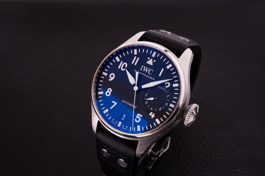 IWC Grosse Fliegeruhr Schwarz 46mm 2025 IW501001, 7-Tage Big Pilot