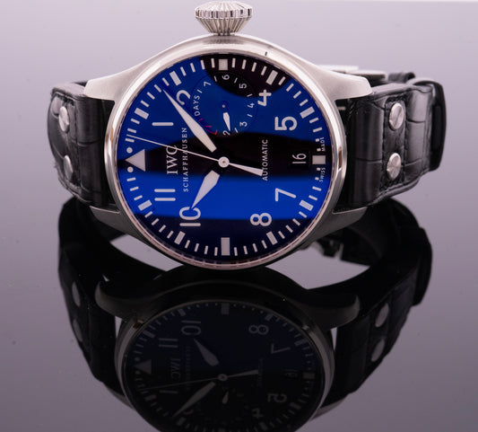 IWC Grosse Fliegeruhr Schwarz 46 2008 IW500401, 7-Tage Big Pilot