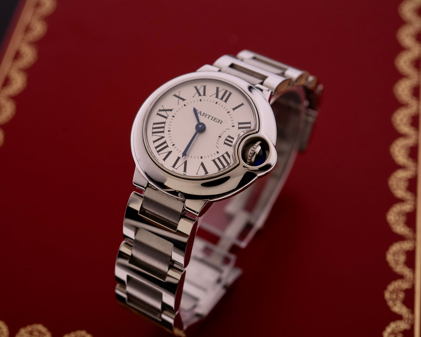 Cartier Ballon Bleu 28mm Fullset 2020, Ref. W69010Z4