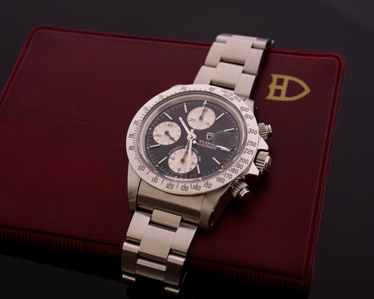 Tudor 79180 Big Block reverse Panda Fullset 1995 Rolex Gehäuse