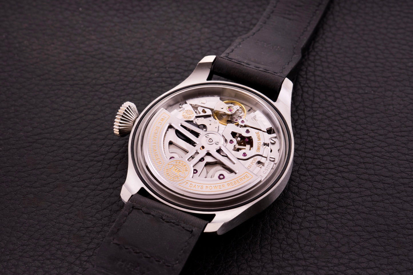 IWC Grosse Fliegeruhr Schwarz 46mm 2025 IW501001, 7-Tage Big Pilot