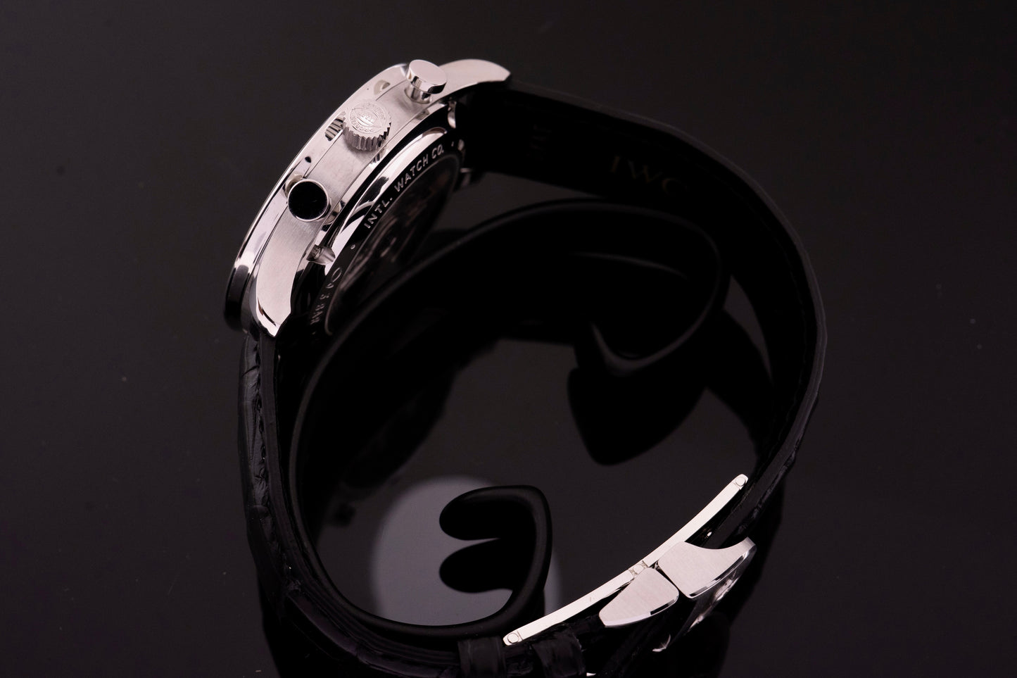 IWC Portugieser Chronograph, Schwarz, IW371609 Fullset 2020