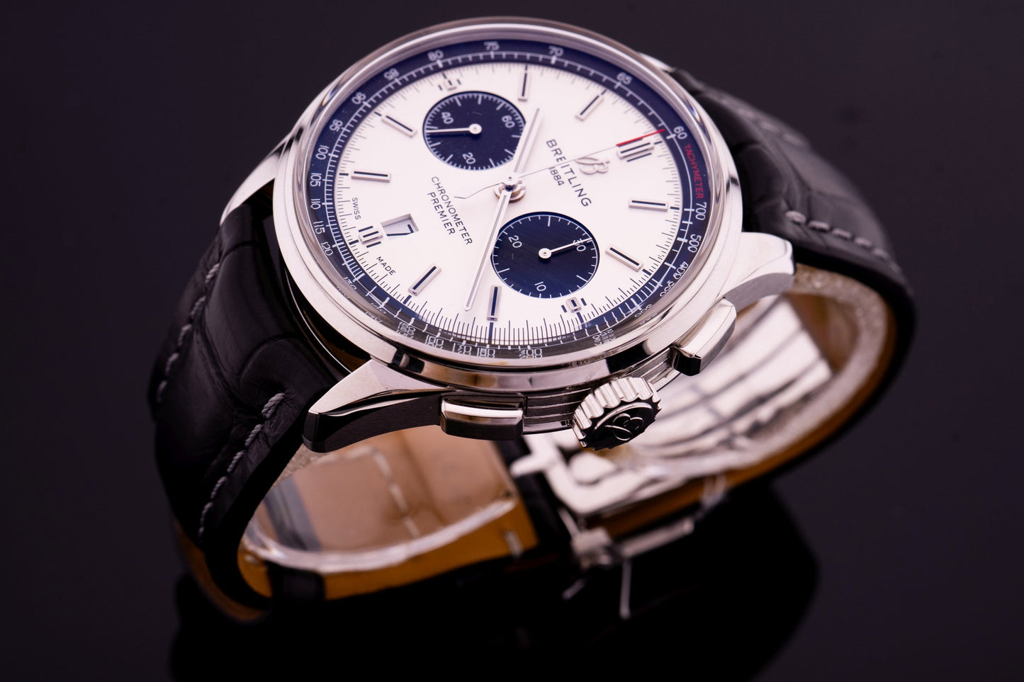 Breitling Premier B01 Chronograph 42mm Fullset 2019 wie neu, AB0118