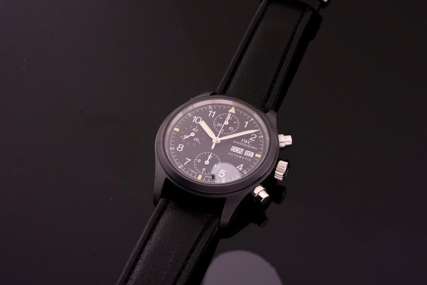 IWC «Black Flieger» Keramik Chronograph 1995 IW3705