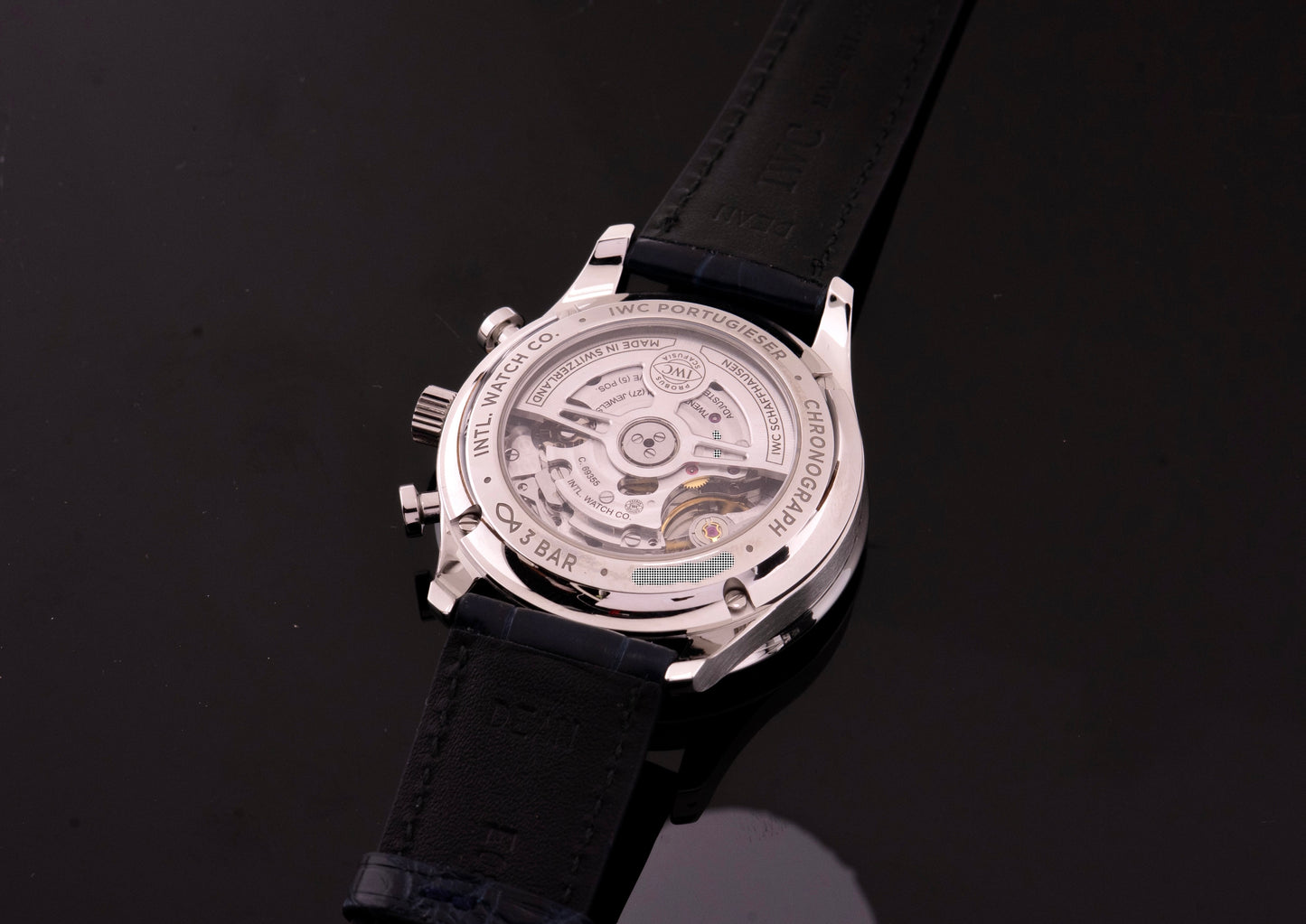 IWC Portugieser Chronograph IW371605 Fullset 2021, Garantie 10/2029