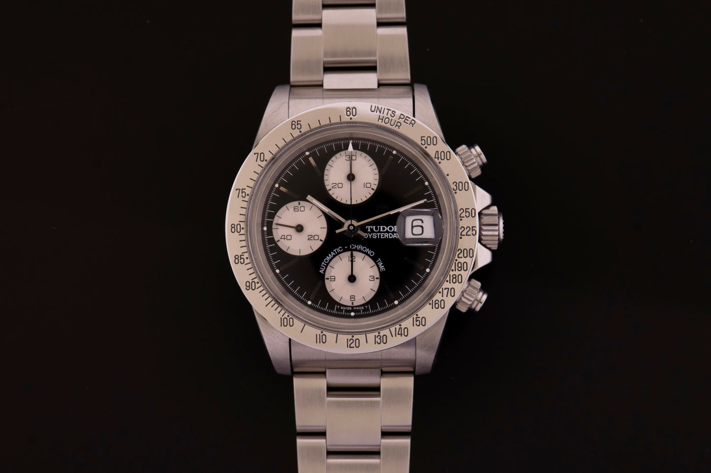 Tudor 79180 Big Block reverse Panda Fullset 1995 Rolex Gehäuse