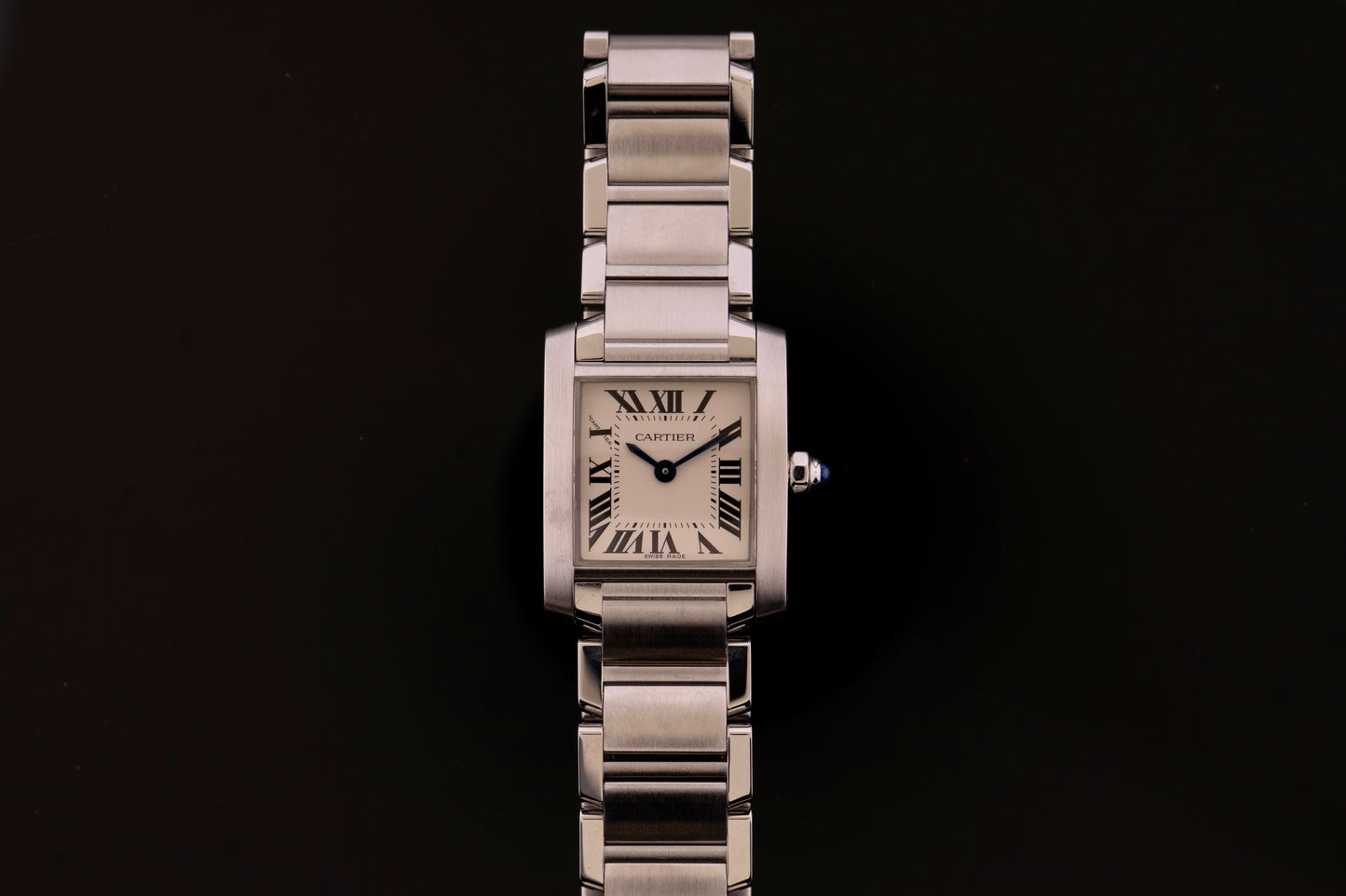 Cartier Tank Française SM Fullset 2014, Ref. W51008Q3