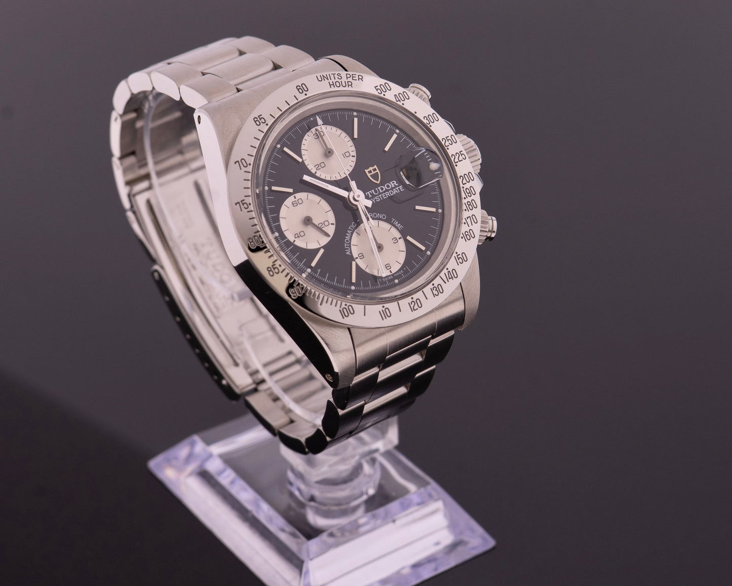 Tudor 79180 Big Block reverse Panda Fullset 1995 Rolex Gehäuse