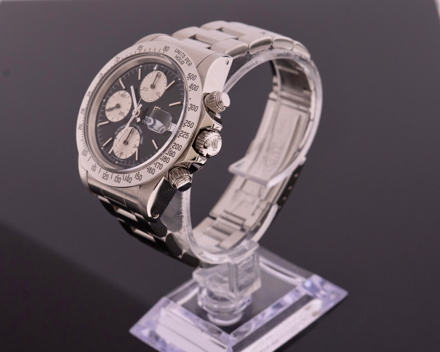 Tudor 79180 Big Block reverse Panda Fullset 1995 Rolex Gehäuse