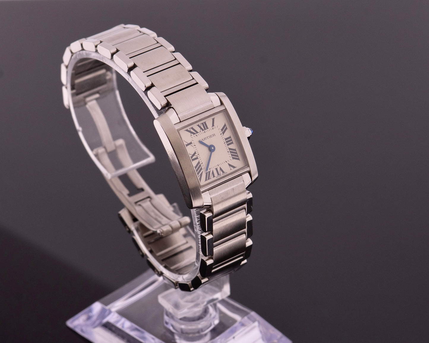 Cartier Tank Française SM Fullset 2014, Ref. W51008Q3