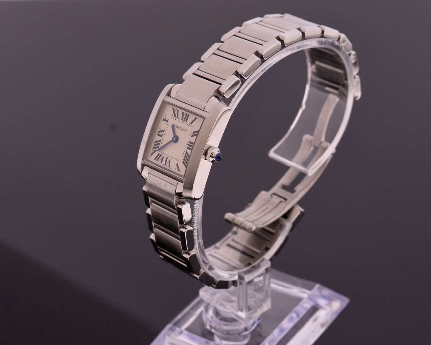 Cartier Tank Française SM Fullset 2014, Ref. W51008Q3