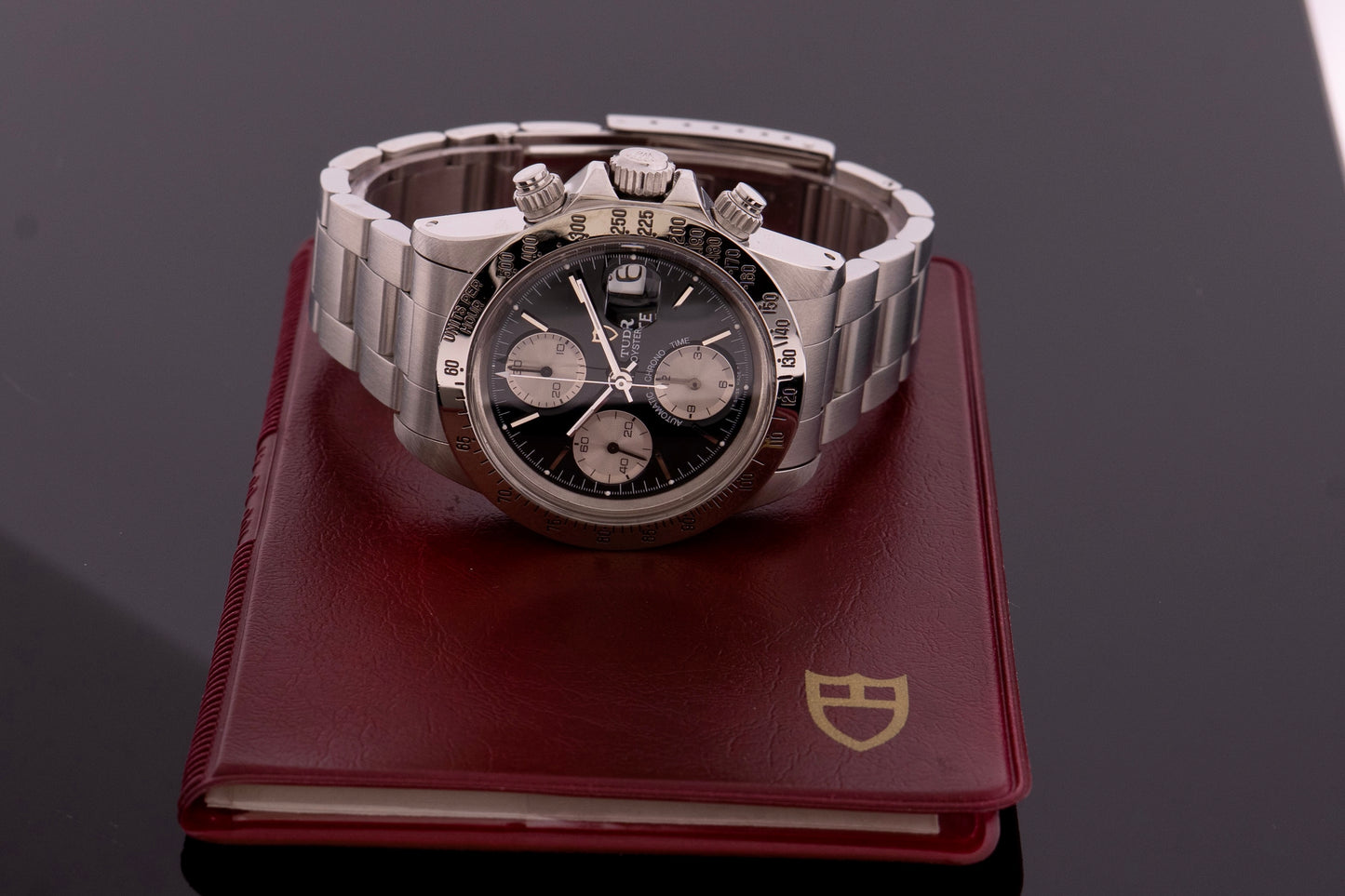 Tudor 79180 Big Block reverse Panda Fullset 1995 Rolex Gehäuse