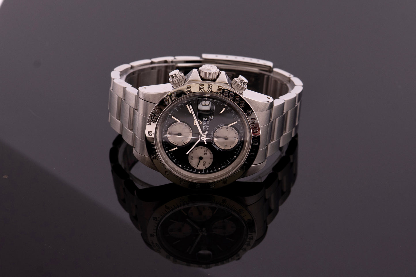 Tudor 79180 Big Block reverse Panda Fullset 1995 Rolex Gehäuse