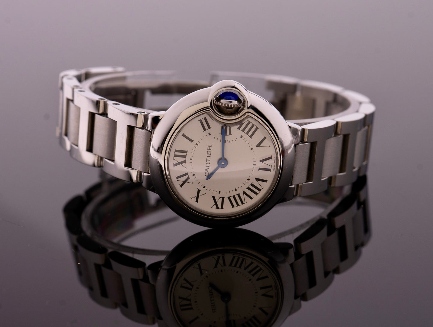 Cartier Ballon Bleu 28mm Fullset 2020, Ref. W69010Z4