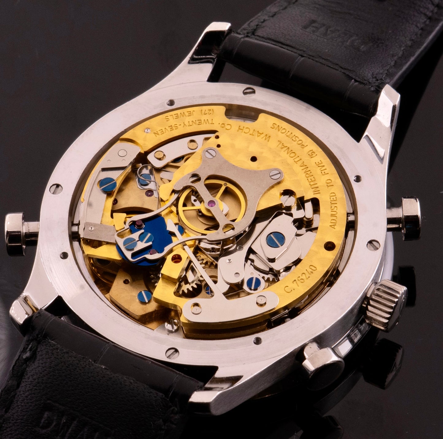 IWC limitiert Platin Portugieser Rattrapante 2001 Doppelchronograph IW371205