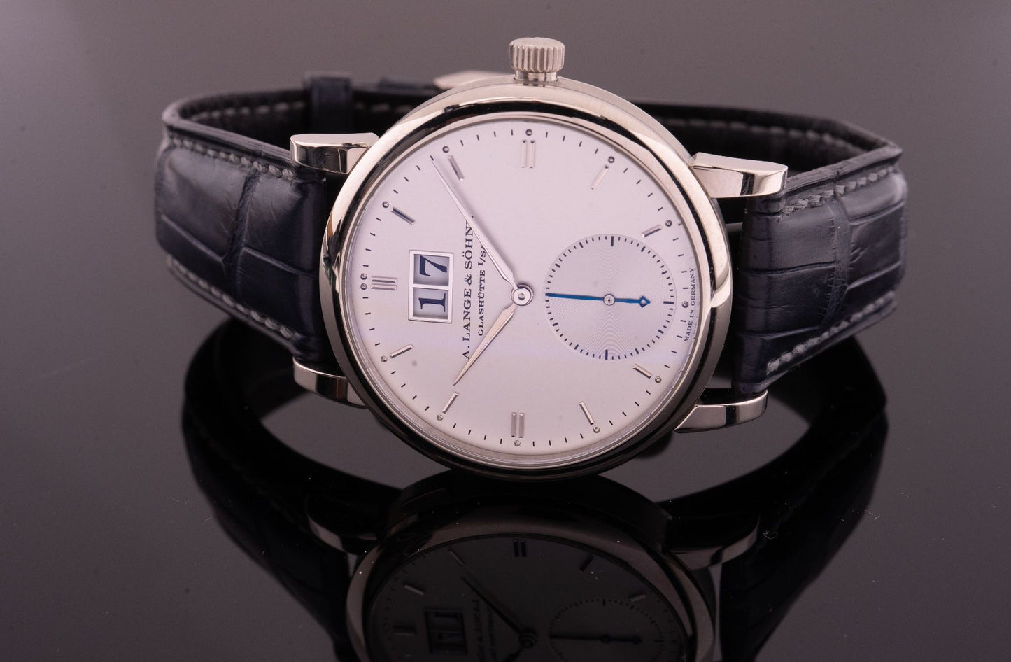 A. Lange & Söhne Saxonia Automatik 315.026 37mm 2008 Weissgold