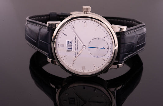 A. Lange & Söhne Saxonia Automatik 315.026 37mm 2008 Weissgold