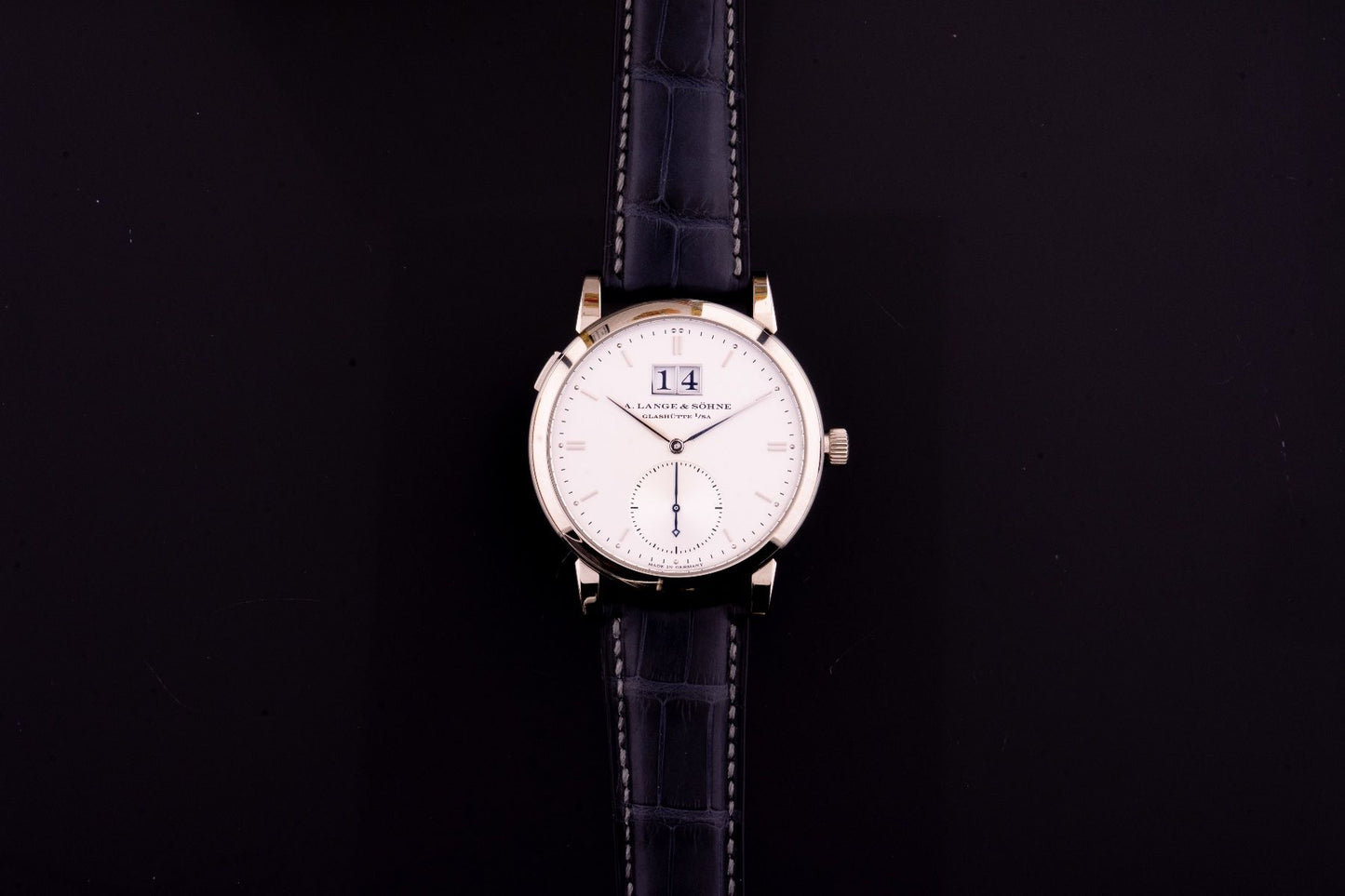A. Lange & Söhne Saxonia Automatik 315.026 37mm 2008 Weissgold