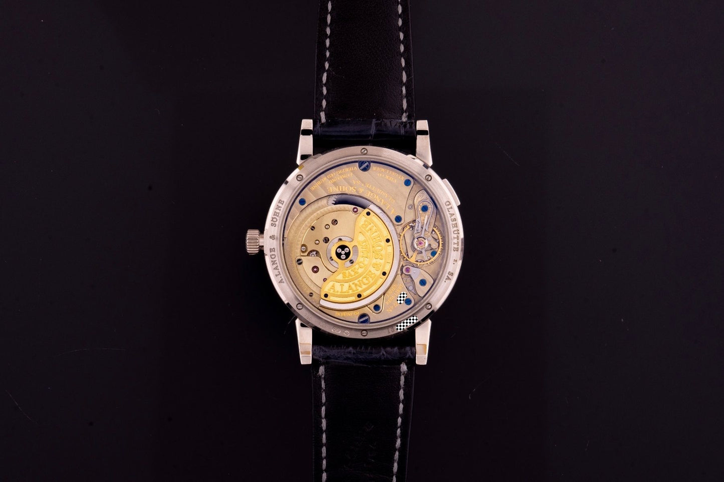 A. Lange & Söhne Saxonia Automatik 315.026 37mm 2008 Weissgold