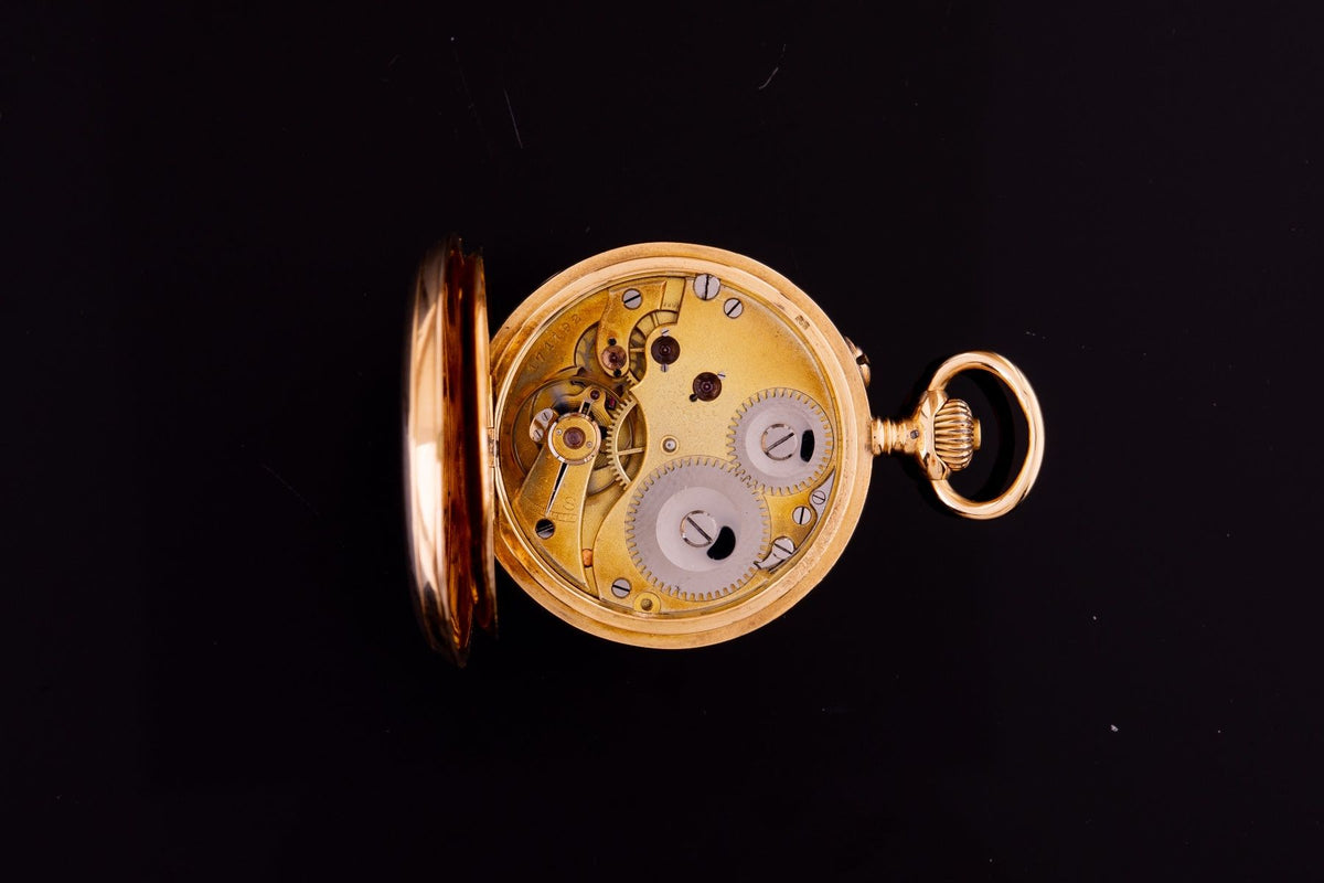 IWC Damen-Savonette Roségold ca. 1898