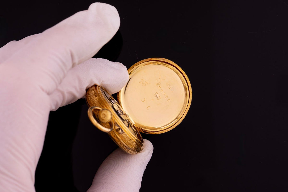 IWC Lépine Damen-Taschenuhr ca. 1906