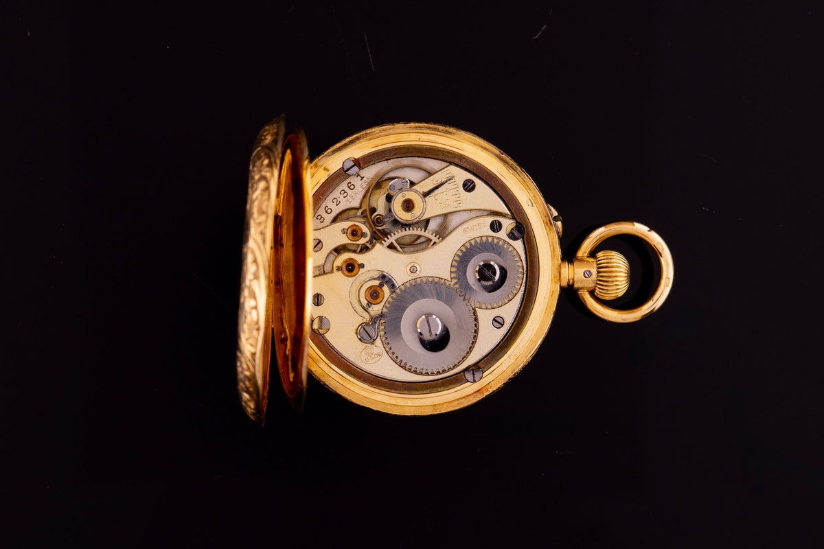 IWC Lépine Damen-Taschenuhr ca. 1906