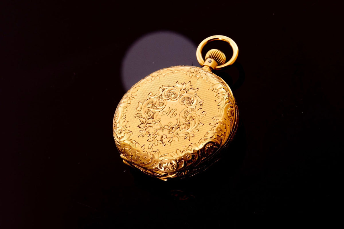 IWC Lépine Damen-Taschenuhr ca. 1906