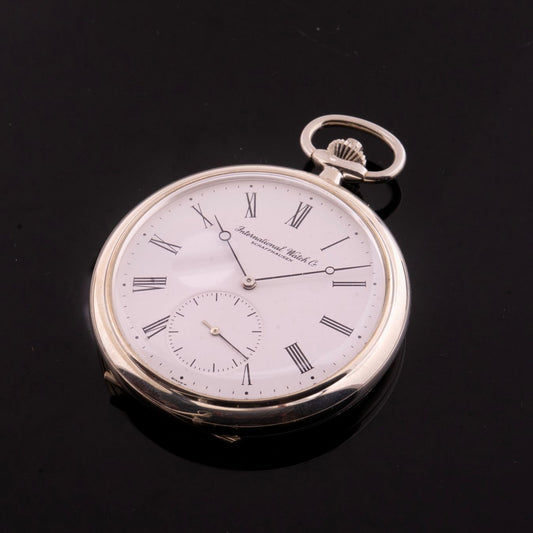 IWC Lépine Taschenuhr Silber Ref. 5305