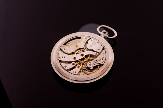 IWC Lépine Taschenuhr Stahl Ref. 5301 ca. 1980