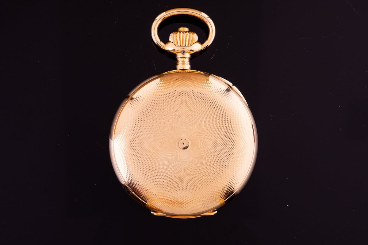IWC Savonette Taschenuhr Gold für den russischen Markt ca. 1903