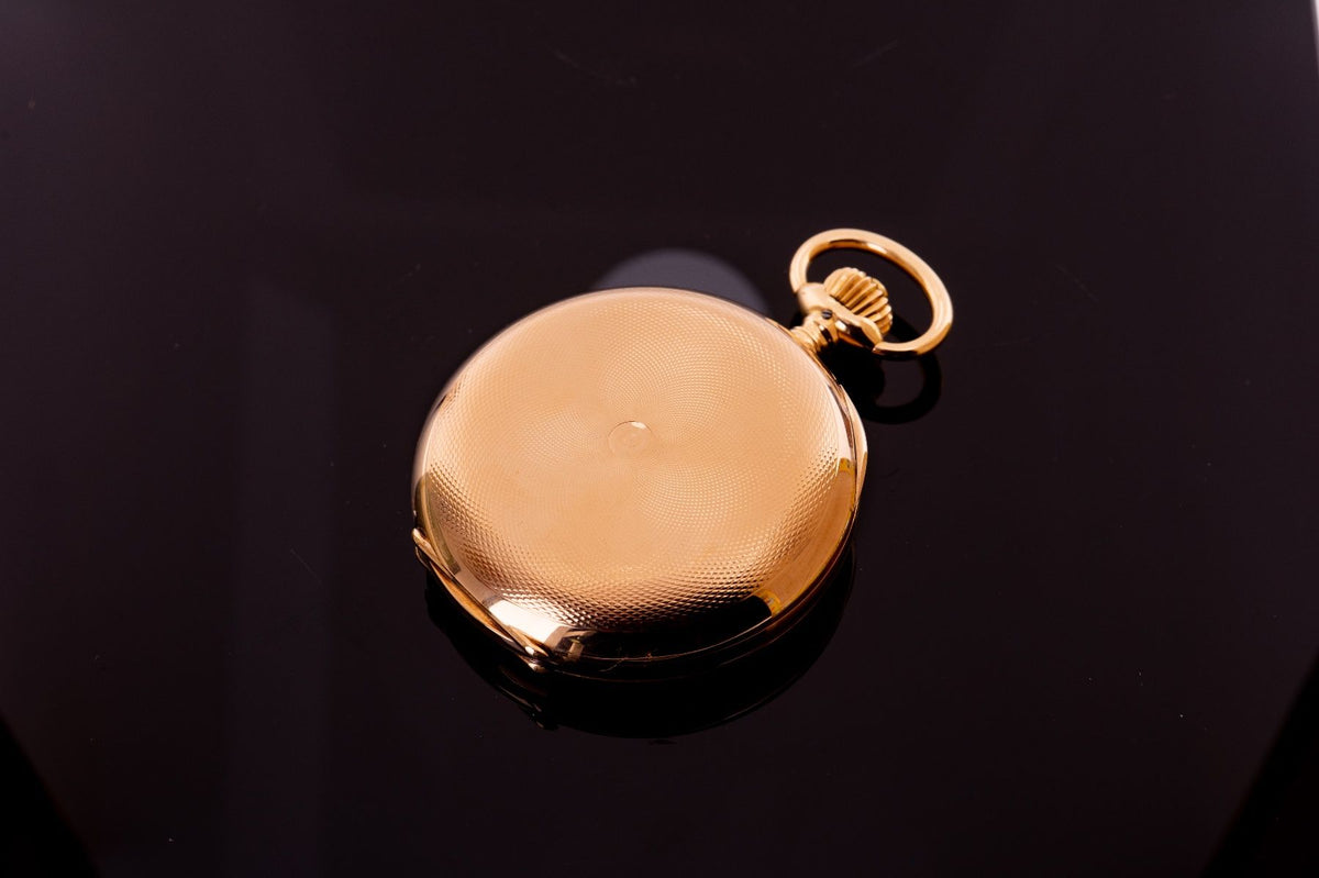 IWC Savonette Taschenuhr Gold für den russischen Markt ca. 1903
