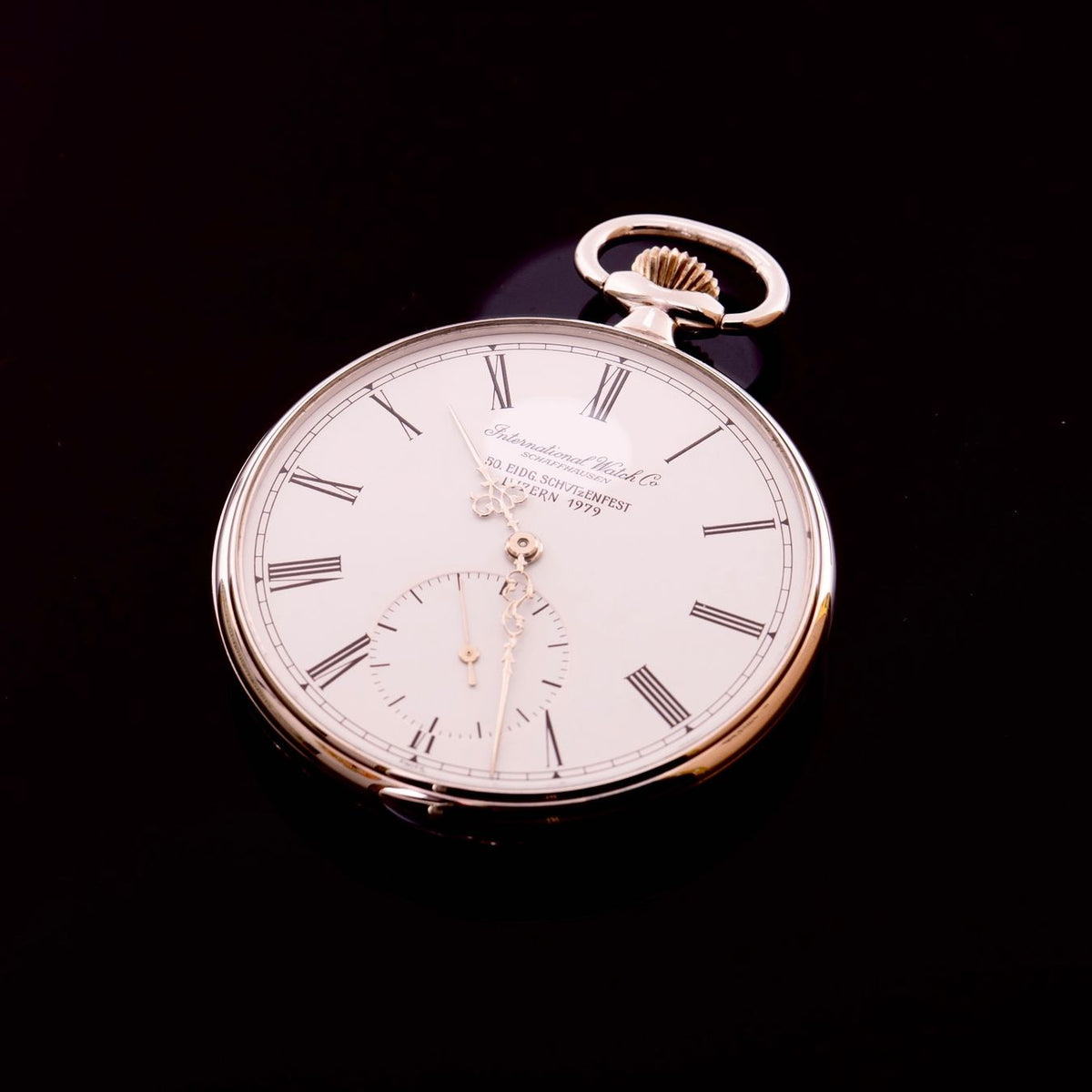 IWC Schützenuhr Lépine Silber Luzern 1979