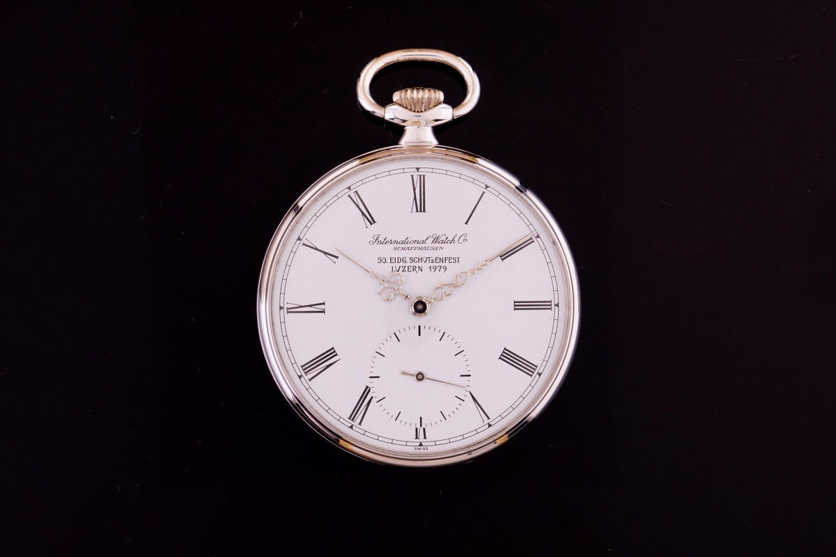 IWC Schützenuhr Lépine Silber Luzern 1979