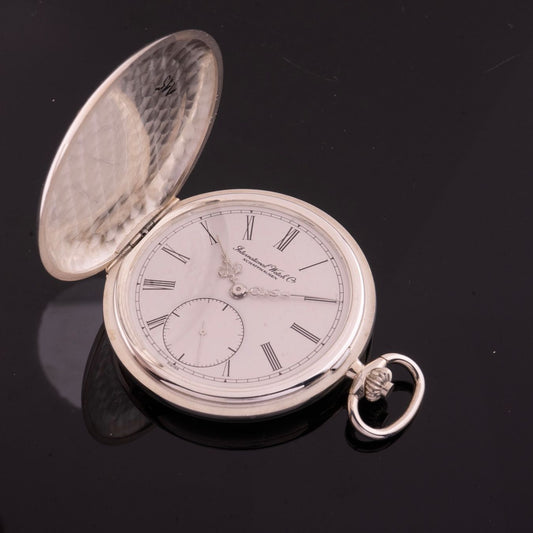 IWC Schützenuhr Savonette Silber Chur 1985