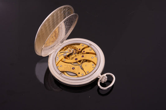 IWC Schützenuhr Savonette Silber Chur 1985