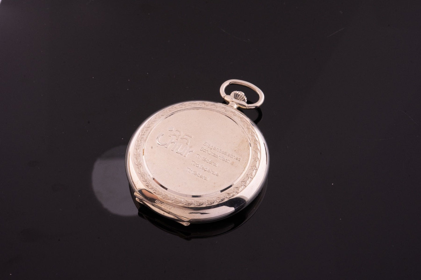 IWC Schützenuhr Savonette Silber Chur 1985