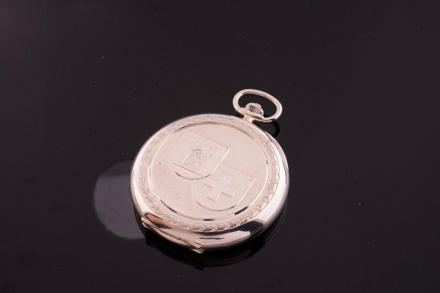 IWC Schützenuhr Savonette Silber Chur 1985