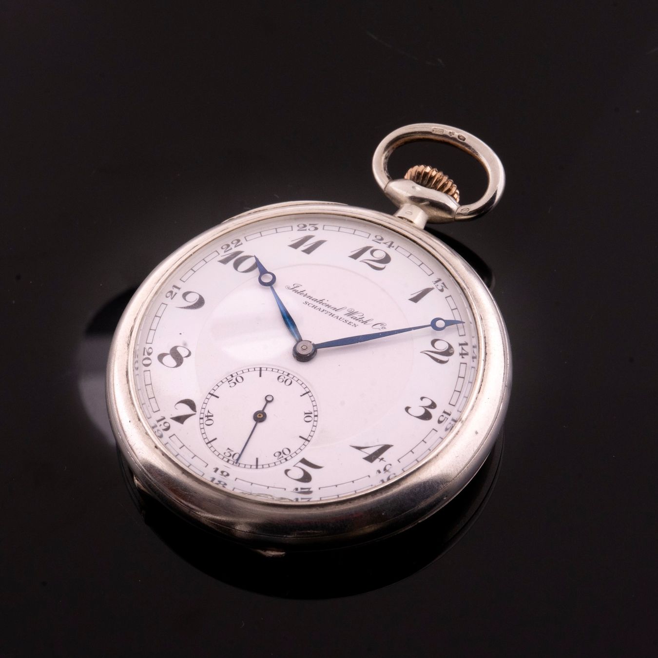 IWC Taschenuhr Lépine Georg Fischer Jubiläumsuhr